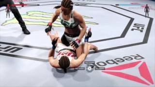 Joanna Jedrzejczyk -Vs- Cláudia Gadelha ☆EA SPORTS™ UFC® 2☆