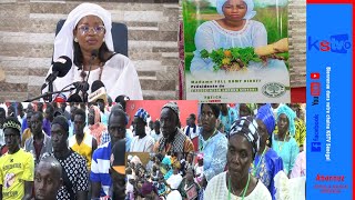 Déclaration de madame fall oumy Diouf la présidente l'association nanoor Sénégal..