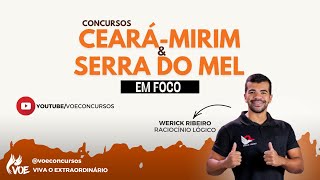 Concurso Ceará-Mirim e Serra do Mel: Aula de Raciocínio Lógico