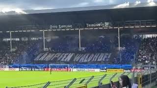 PYRO -  SV Waldhof Mannheim gegen 1. FC Nürnberg 18.10.22