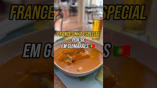 Vamos de mais uma opção de francesinha especial aqui em Guimarães por apenas 9€ 🤤😋