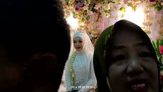 Acara Akad Nikah Ibu Dia