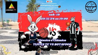 AO VIVO | JOGO DE BASQUETE | Tijuca Tênis Clube vs Botafogo Basquete sub-19 da Fberj - Semifinal