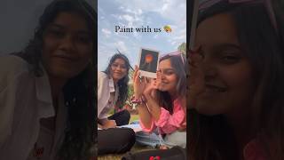 Paint with us 🎨 #fy #shortsday #shortsfeed #paintings #paintwithus #paintwithme #paintingvideo #fyp