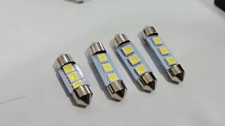 LED PARA EL INTERIOR DE TU VEHICULO FESTOON SMD MODELO 31 33 36 41 MM #DEAMELECTRONICA