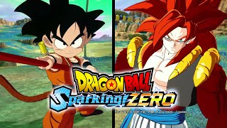 Teen Goku vs SSJ4 Gogeta | DRAGON BALL Sparking! ZERO | No Commentary [4K]