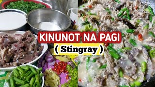 GINATAANG KINUNOT NA PAGI (Stingray) Bicol Dish