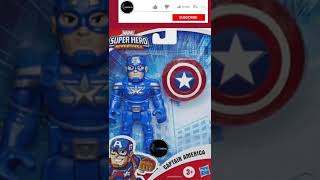 Capitão América Marvel Super Hero Adventures Hasbro