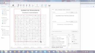 Crear sopas de letras y crucigramas