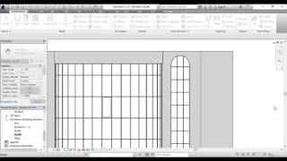 Curtain Walls in Revit Architecture Part Nine In Arabic