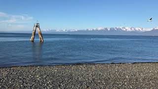 The beach at Land's End, Homer Spit