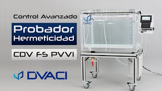 CDV FS PVVI  Control Avanzado | Cámara de vacío las mas grande | Detector de fugas para empaques