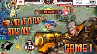 ADA APA DENGAN MAP ONIC | ONIC vs GEEK FAM | GAME 1 |  MPL ID S12