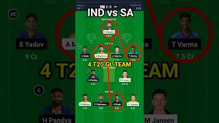 IND vs SA 4 T20 match 🔥.#glteam #indvssa #savsind #India vs South Africa T20 highlight..