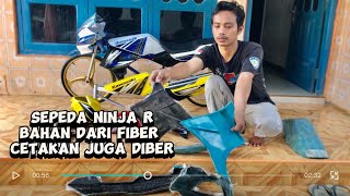 Begini cetakan dari sepeda ninja r