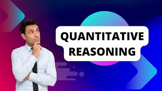 How to Solve Quantitative reasoning Questions