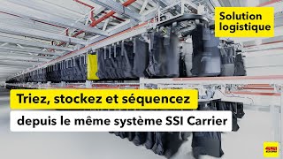 SSI Carrier : pocket sorter unique pour la distribution ecommerce et omnicanale