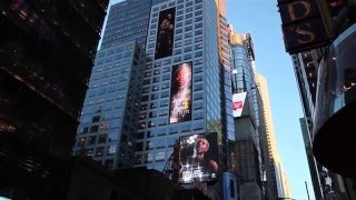 Jewell Loyd, WNBA Rookie of the Year, Eye to Eye Honorary Diplomat in Times Square w/Music