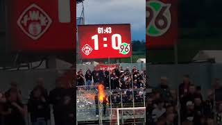 Gemütlich ist es in Würzburg 😝🔥🔥🔥 #h96 #hannover #relegation