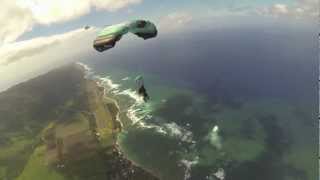 Wingsuit -- Tandem Fly By