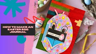 How to make an Easter Egg Journal #handmadejournal