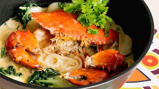 新加坡螃蟹米粉湯 | Singapore Crab Bee Hoon [廣東話 cc Eng Sub]