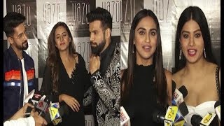 Ravi Dubey, Sargun Mehta, Rithvik Dhanjani & Krystle Dsouza @ Launch of Yazu Pan Asian Supper Club