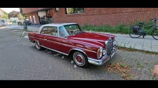 MERCEDES-BENZ 220 SE Coupe red year 1963