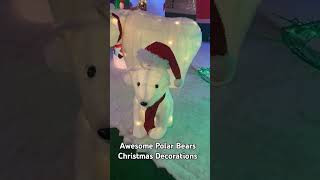 Awesome Polar Bears Christmas Decorations