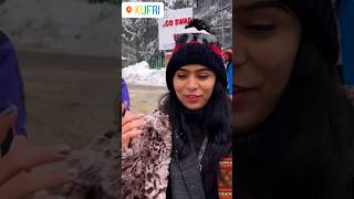 5th feb kufri live snow 😍    #shimla #kufri #kufrisnowfall #shortsvideo #kufrishimla #viralshort