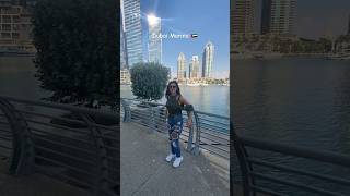 Walking in Dubai Marina. #dubaimarina #dubai #shorts