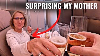 SURPRISING MY MOTHER TO A SINGAPORE AIRLINES BUSINESS CLASS TRIP!