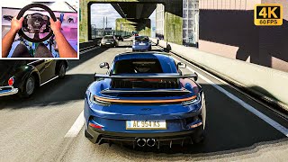 Porsche 992 GT3 Full Send | Assetto Corsa - Steering Wheel Gameplay