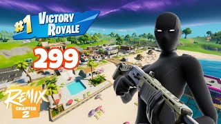 ME FALTA UNA VICTORIA EN SOLITARIO PARA LLEGAR A LA 300 EN FORTNITE | FORTNITE CAPITULO 2 REMIX