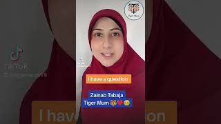 #tigermum#zainabtabajaسؤال باللّغة الانجليزية ،جمل قصيرة لتعلّم الانجليزية للمبتدئين من الصفر