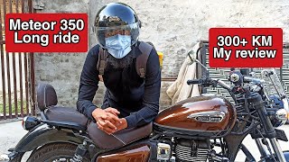 FIRST LONG RIDE ON ROYAL ENFIELD METEOR 350🔥🔥| Ft. Divya Upveja