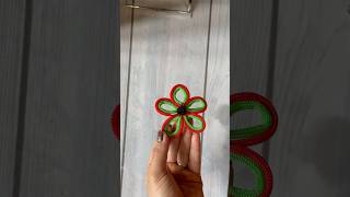 Macramé flower | waste out of macrame #diy #short#trending