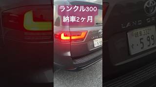 ランクル300納車2ヶ月　メッキモールが浮いてくる不具合発生！