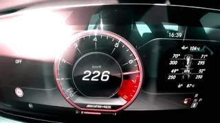 2017 Mercedes Benz AMG E63  Acceleration 0-250 km/h