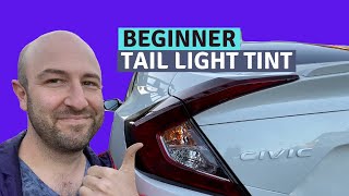 DIY 2019 Honda Civic Tail Light Tint {Beginner Friendly}