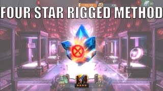 Marvel Contest of Champions | RIGGED METHOD TO GET FOUR STARS!