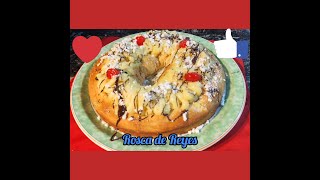 ROSCA DE REYES (ECONÓMICA)Muy fácil FELICES REYES!!!!