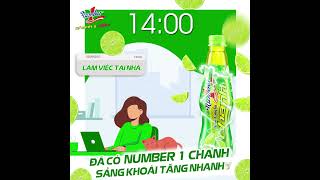 cẦN SẢNG KHOÁI NHANH UỐNG NGAY NUMBER 1 CHANH