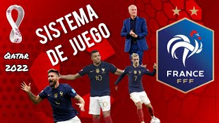 Fútbol Sistema de Juego Táctico 🇫🇷 "Selección de Francia" (Qatar 2022) Didier Deschamps