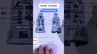 How to Find Honda(Hon66) Key Bittings By 2M2Tank CNC Key Cutting Machine?- EOBDTool.co.uk