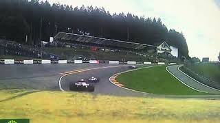 Eau Rouge from below - Eau Rouge alulról !