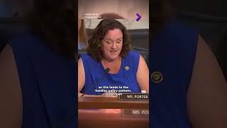 The way #katieporteroc ATE Congress up…. Absolute icon behavior 👏 #politics #vote #parenthood