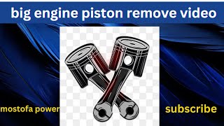 removing a piston from engine | ইঞ্জিনের পিস্টন উঠানোর ভিডিও | power plant job video . #powerplant