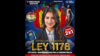 LEY 1178 SAFCO DÍA 1