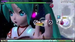 [初音ミク Project Diva Future Tone] ナイトメア☆パーティーナイト EX Extreme - 95.73%